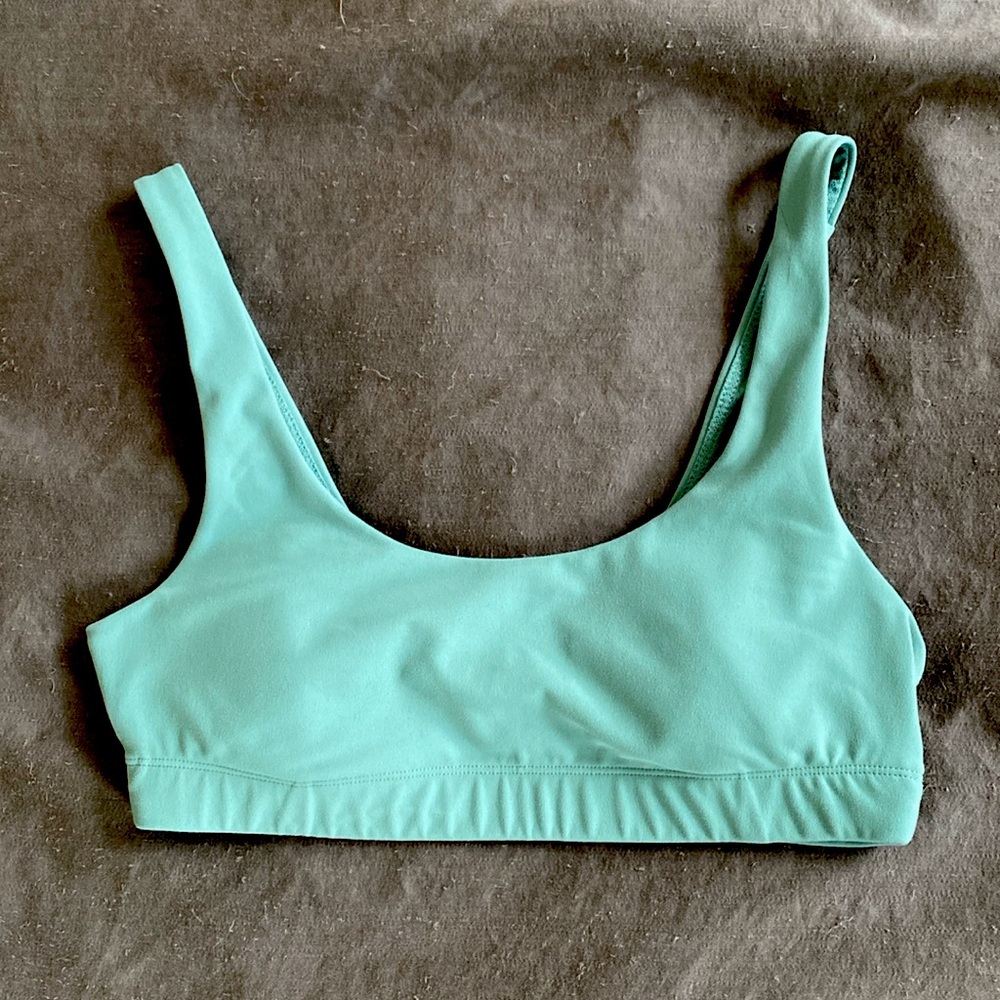 Vuori Daily Sports Bra Mint Green Celadon S